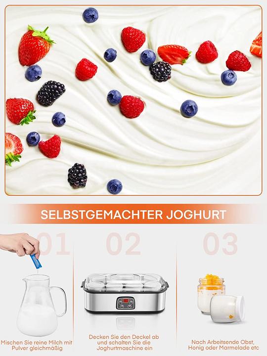 Actual product image Fohere Greek yoghurt maker