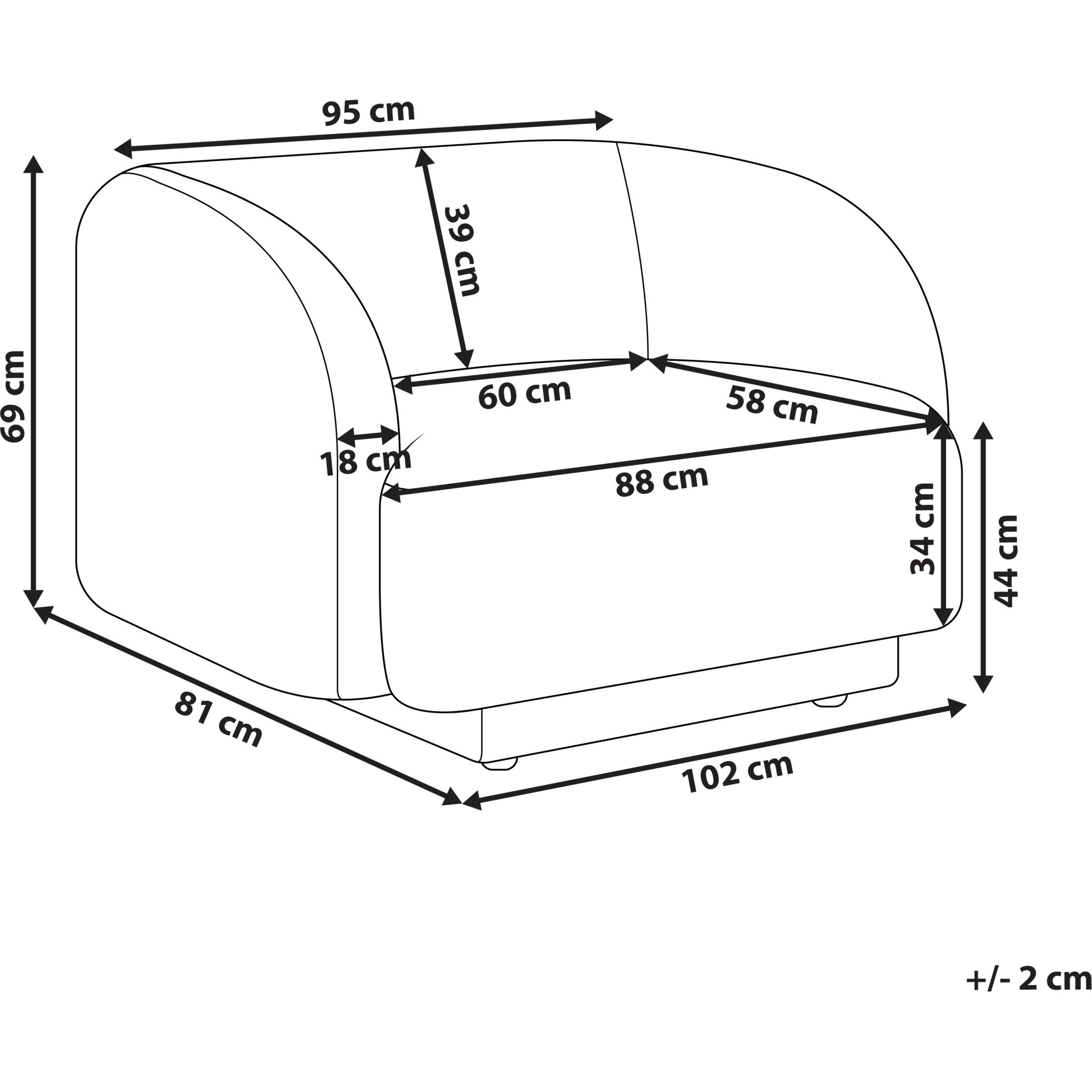 Thumbnail - Beliani, Sessel, Skjanes