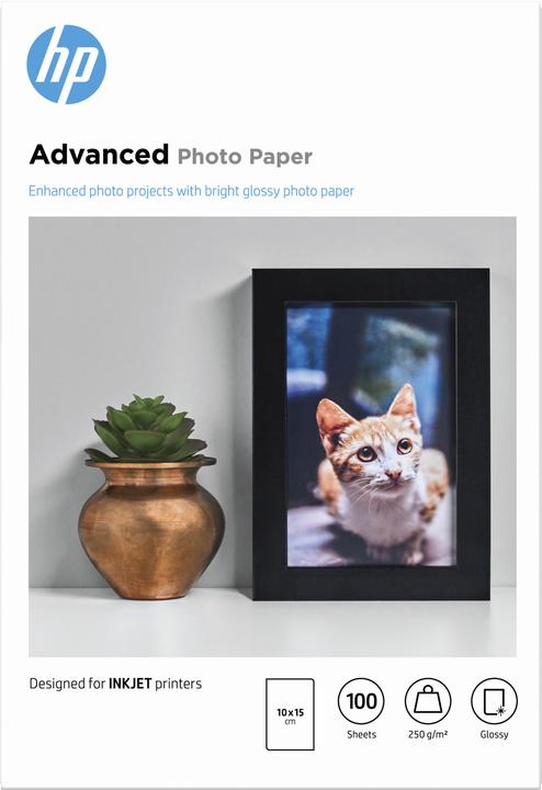 Immagine prodotto HP Q8692a (250 g/m², 10 x 15 cm, 100 pz.)