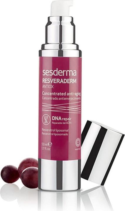 Actual product image Sesderma Resveraderm Antiox Face Cream (50 ml) (50 ml, 24h cream)