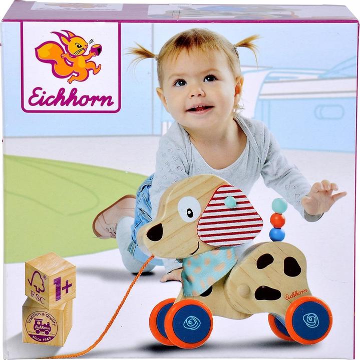 Produktbild Eichhorn Nachziehtier Hund