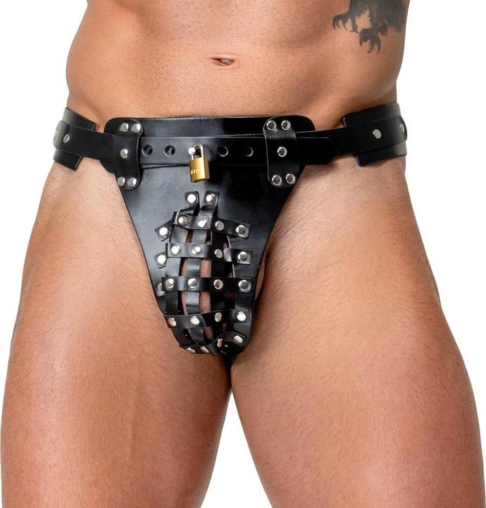 Produktbild Zado Keuschheits-String aus Leder (L, M, S, XL, XXL)