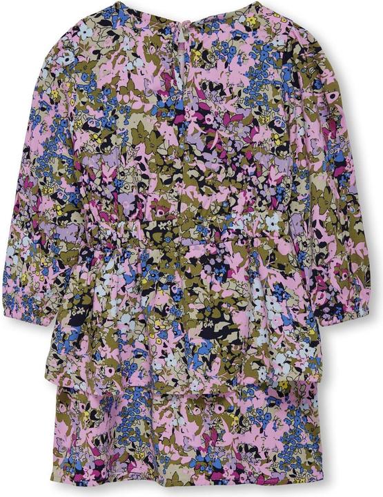 Actual product image Only Mini Print Dress with Long Sleeves (128)