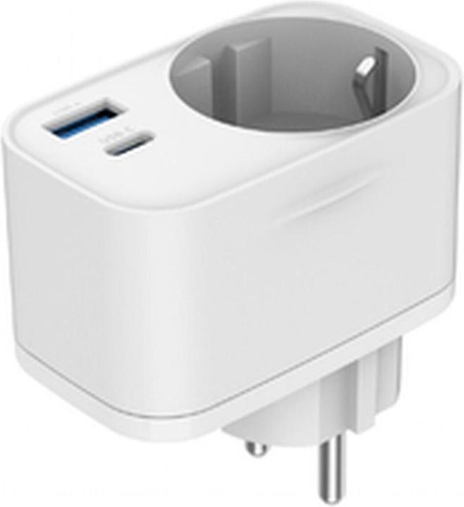 Image du produit Gembird CHARGER USB UNIVERSAL 20W WHT/2P AC TA-ACPDQC20-01-W (20 W, 2 ports)
