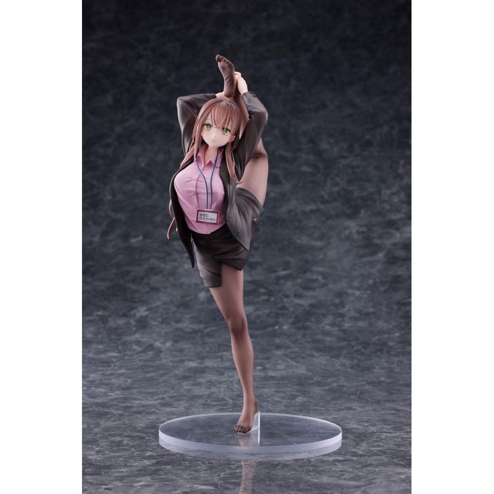 Magi Arts Original Character statuette PVC 1/4 OL-chan Who Doesn't Want to Go to Work Pink Ver. 26 cm