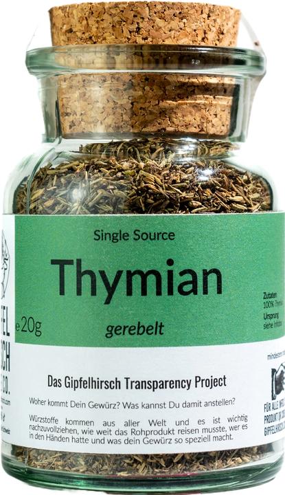 Produktbild Gipfelhirsch Thymian, gerebelt (20 g)