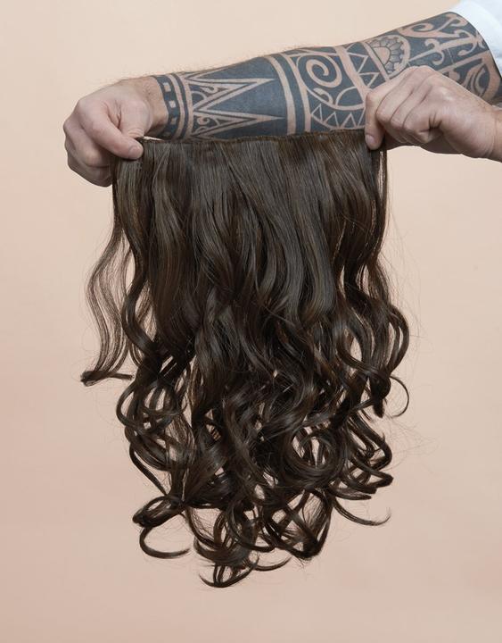 Immagine prodotto Hairdo 23 Clip in Wavy Extension Dark Chocolate (Cioccolato fondente)