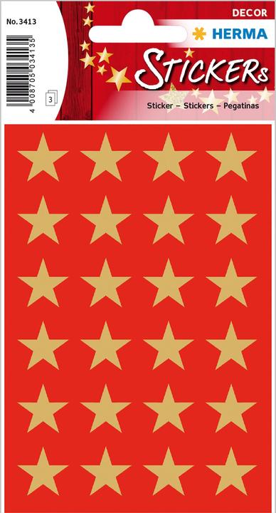 Actual product image HERMA Sticker stars