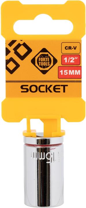Produktbild Forte tools SOCKET 1/2 15MM (15 mm)