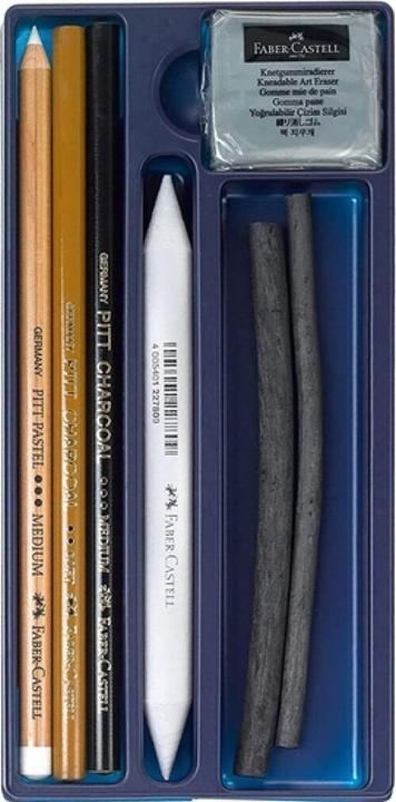 Produktbild Faber-Castell Zeichenset Kohle (7x)