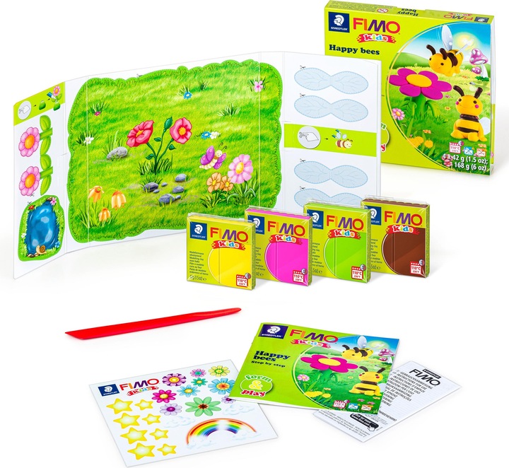 Actual product image Fimo Set Mod.masse kids F&P H. Bees