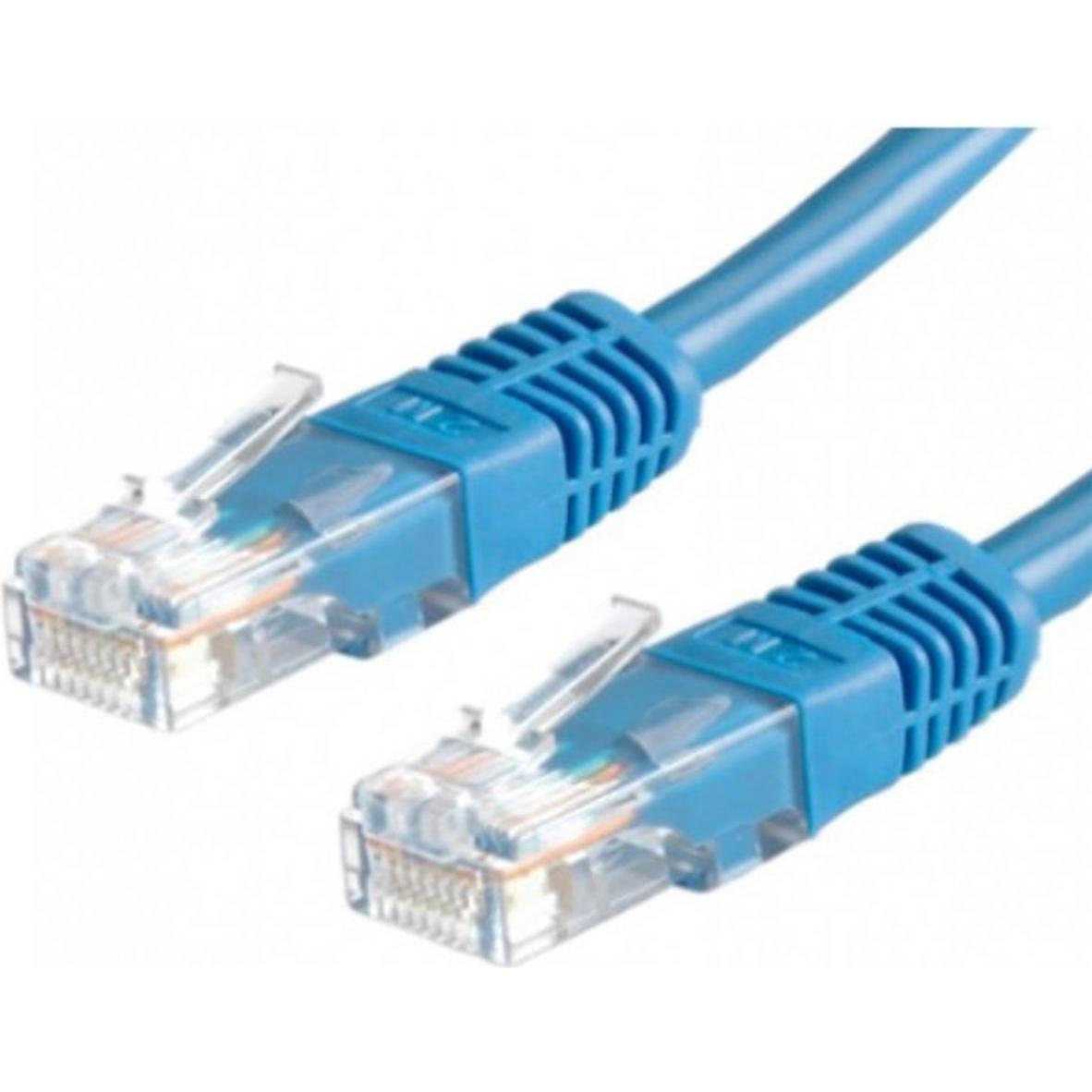 Secomp ROLINE Patch Cable UTP, RJ45-RJ45 (U/UTP, CAT5e, 2 m), Netzwerkkabel