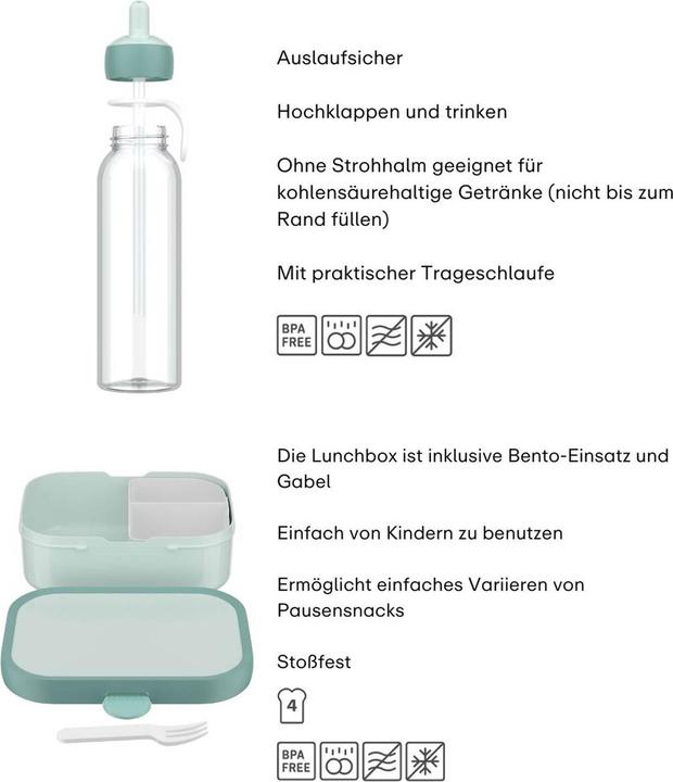 Actual product image Mepal Campus Lunchset