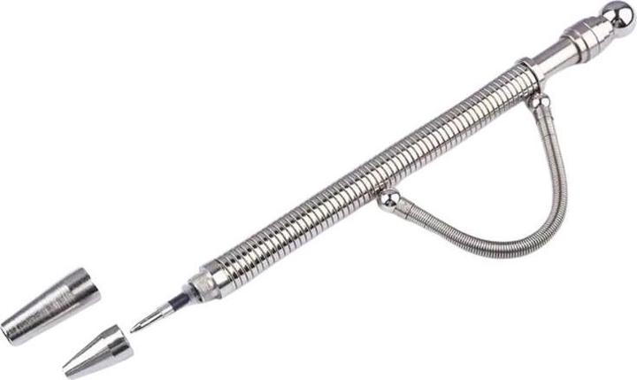 Immagine prodotto JTI Fidget spinner - 2 in 1 - metallo (Argento, 1x)