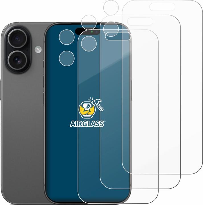 Actual product image BROTECT AirGlass Glass (3 pcs., Apple iPhone 17)