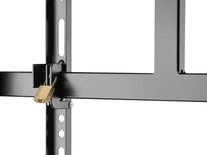 Produktbild equip TV-Wagen 37"-80"/80kg 1TFT mit Höhenverstellung grau (80", 80 kg)