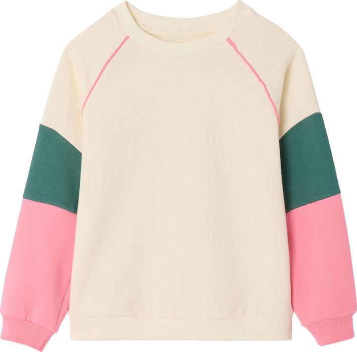 Produktbild Vertbaudet Sweatshirt mit farbigen Raglan‰rmeln, M‰dchen (92)