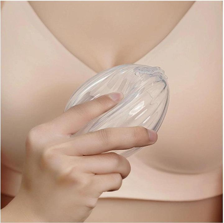 Actual product image Haakaa Portable shell-shaped breast pump 75ml