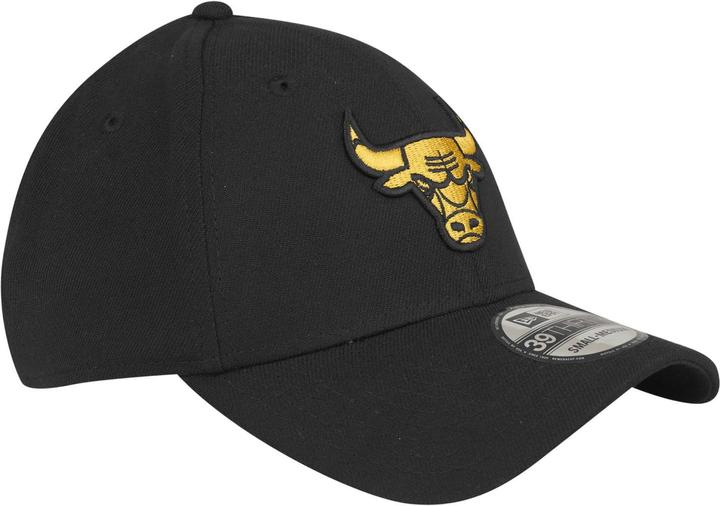 Produktbild New Era 39Thirty Stretch Cap - Chicago Bulls schwarz - L/XL (XL)