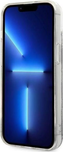 Produktbild Karl Lagerfeld Hard Cover Liquid Glitter Monogram Black, f??r iPhone 14 Plus, KLHCP14MLMNMK (Apple iPhone 14 Plus)