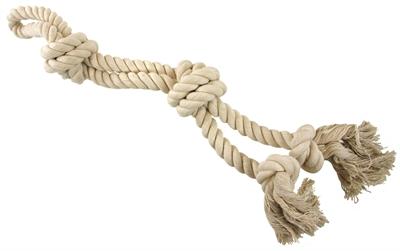 Produktbild Merkloos Flostouw Halter Wit Groot