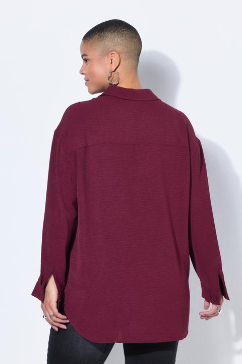 Produktbild Studio Untold Hemdbluse, oversized, Krepp, Langarm (58, 60)