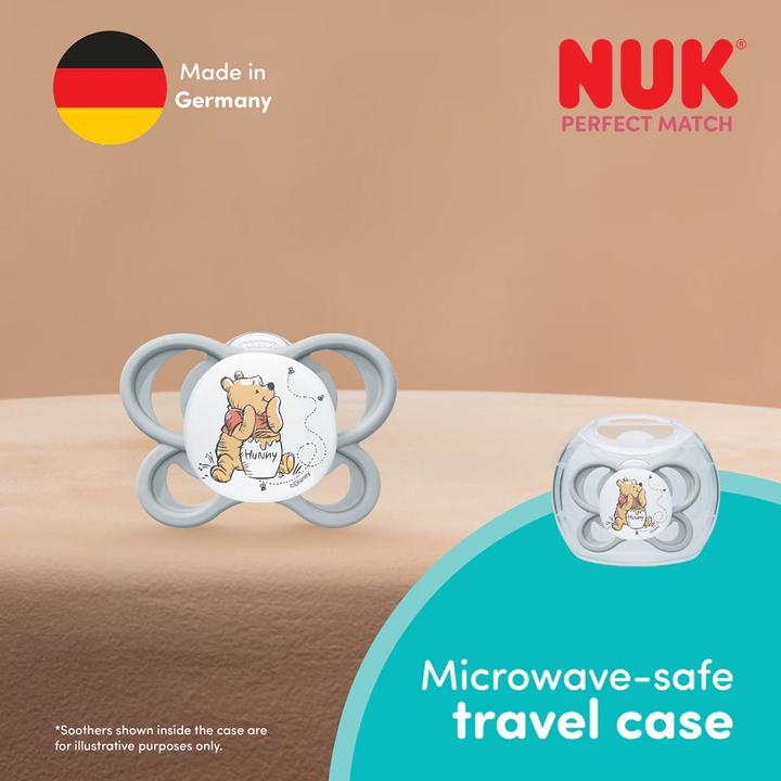 Image du produit NUK SMOCZEK USP SIL PM 1AIR KUBU POP 101753621/6 (0 - 6 Mois)