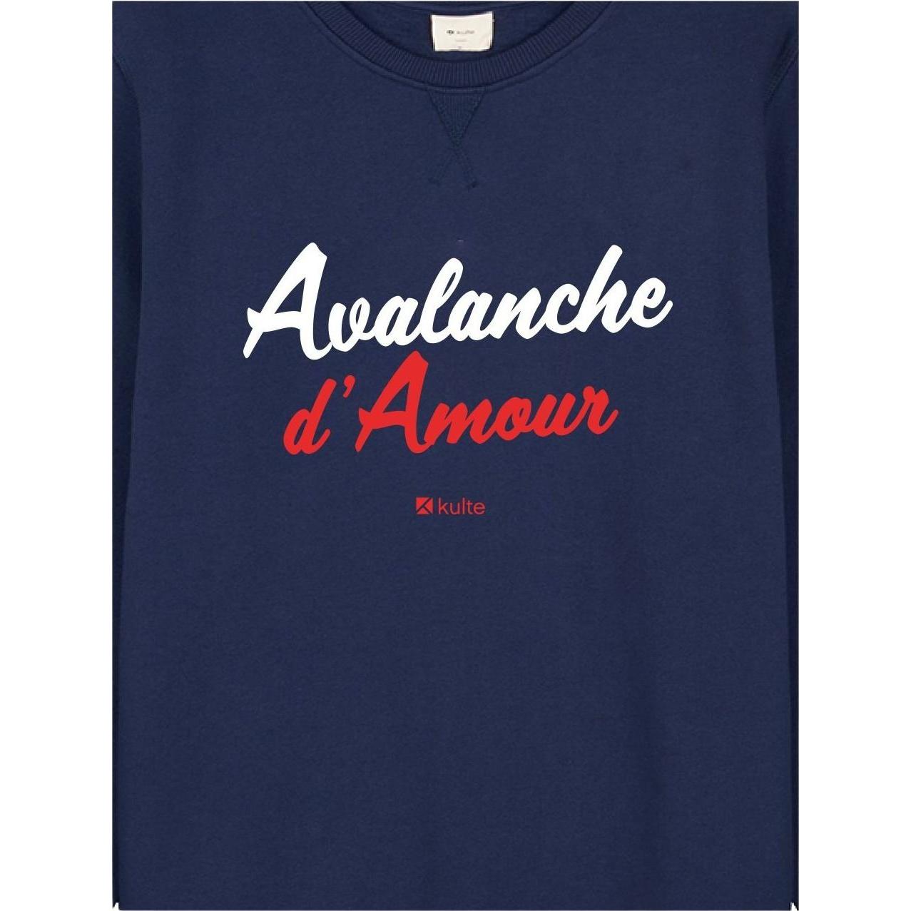 Thumbnail - Kulte, Herren, Pullover, sweatshirt avalanche, Blau, (XS)