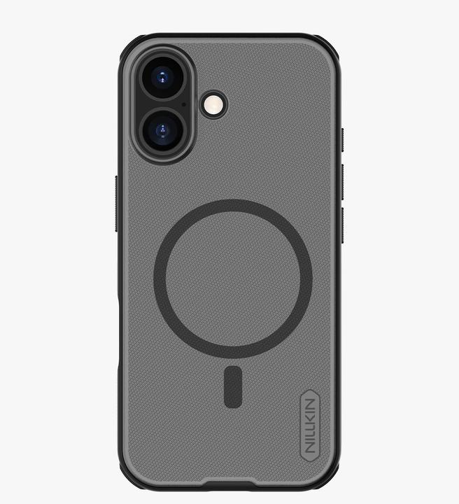 Produktbild Nillkin Super Frosted PRO Magnetic Back Cover für Apple iPhone 17 Transparent Schwarz (Apple iPhone 17)