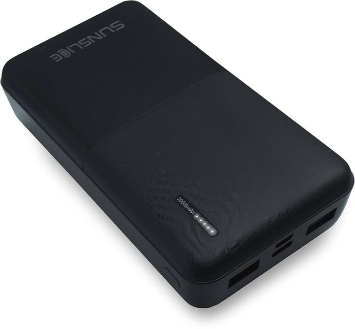 Sunslice Externer Akku "Gravity 20" (20000 mAh, 18 W, 74 Wh)