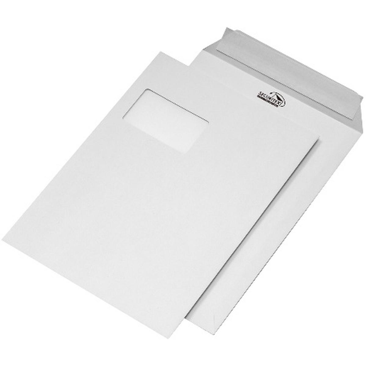 Elepa, Versandtasche + Luftpolstertasche, Couvert SECURITEX mit Fenster (1 x)