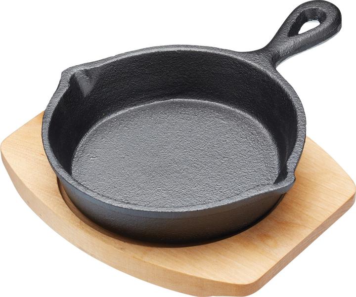 Master Class Bratpfanne (15 cm, Bratpfanne, Gusseisen)