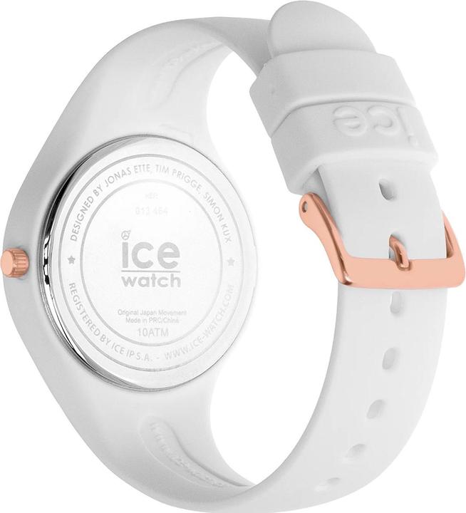 Actual product image ICE Watch Ice Lo White Pink (Analogue wristwatch, 37 mm)