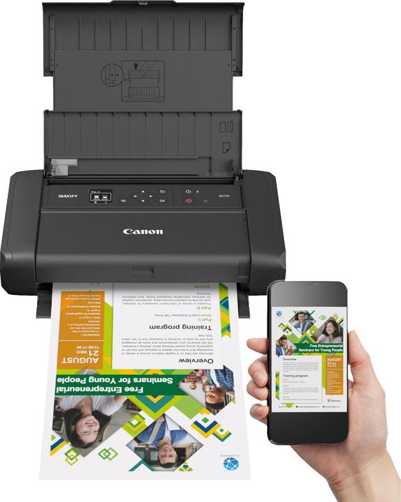 Produktbild Canon Maxify BX 110 mit Akku (Tintenpatrone, Farbe)