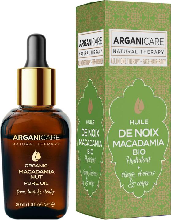 Image du produit Arganicare Huile De Macadamia Bio 3-1, 30 ml (30 ml)
