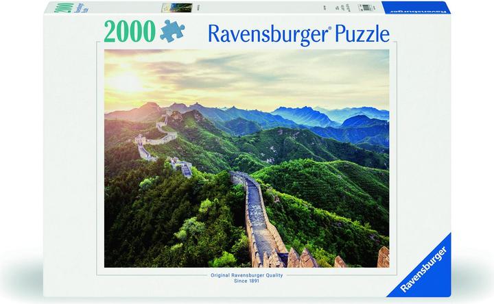 Actual product image Ravensburger Chin.wall in sunlight 2000p (2000 pieces)