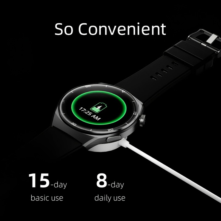 Actual product image QCY Smartwatch S3 (czarny)