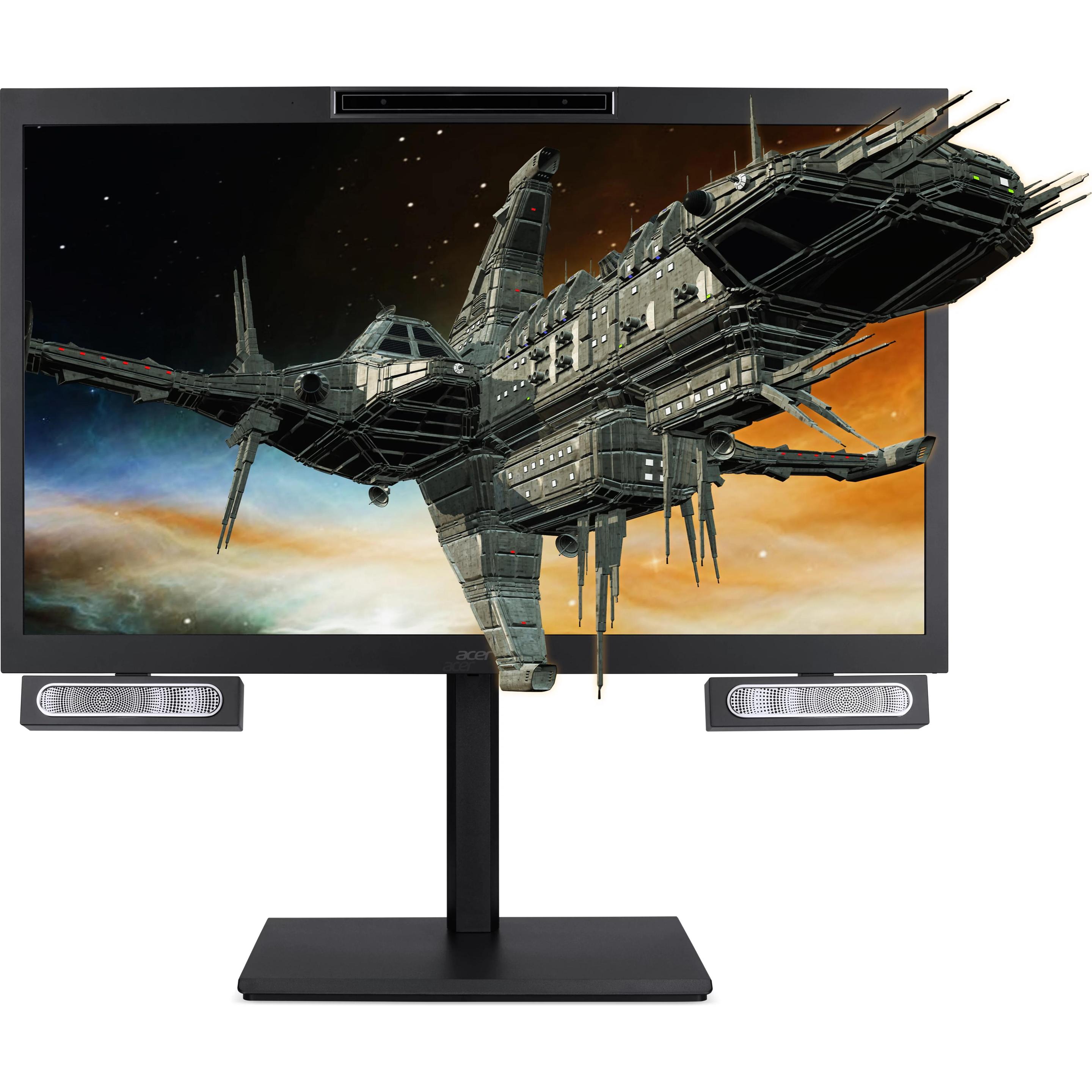 Acer Dis 27 ASV27-2P AHVA 160Hz (3840 x 2160 Pixel, 27"), Monitor, Schwarz