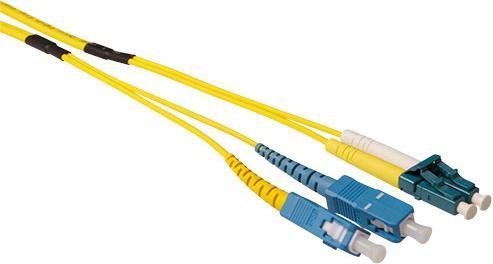 Cavo Fibra Ottica Monomodale Duplex 2 Metri - SC/ST 9/125 - Corning, OFNR - 2