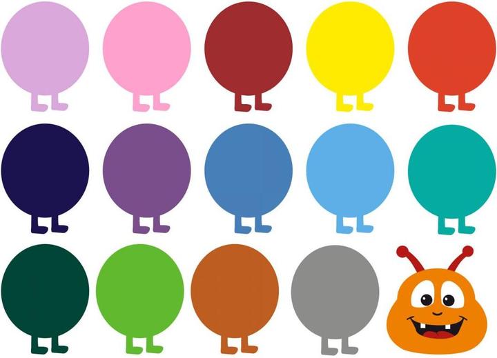 Immagine prodotto Trenddeko Bruco colorato (32 x 23 cm)