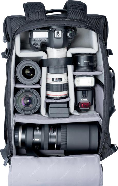 Actual product image Vanguard VEO SELECT49 BK Backpack black (Photo backpack, 18 l)