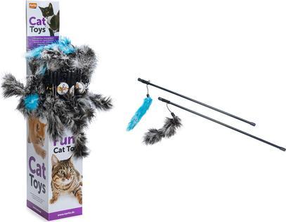 Actual product image Karlie Feather boa (Play fishing rod cat)