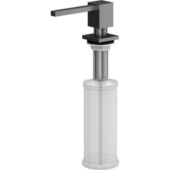 Q Company, Seifenspender + Seifenschale, Spender QUADRON EMMA (MFT002-GM)
