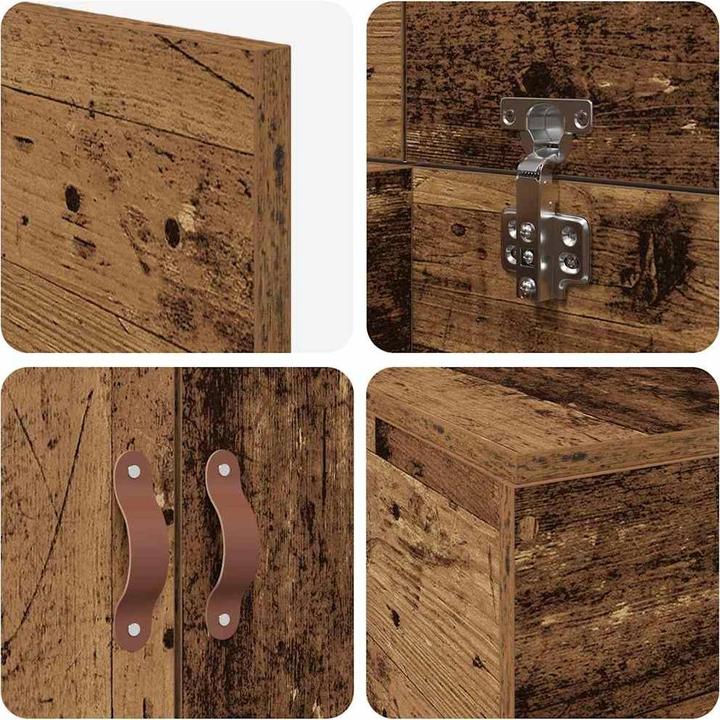 Actual product image vidaXL Aufbewahrungsbettgestell (90 x 200 cm)