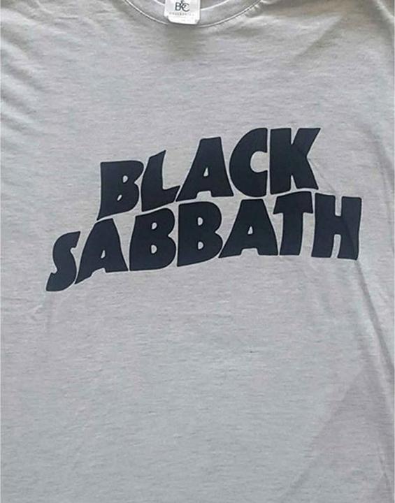 Immagine prodotto Music Brand Maglietta unisex adulto in cotone ondulato con logo (XL)