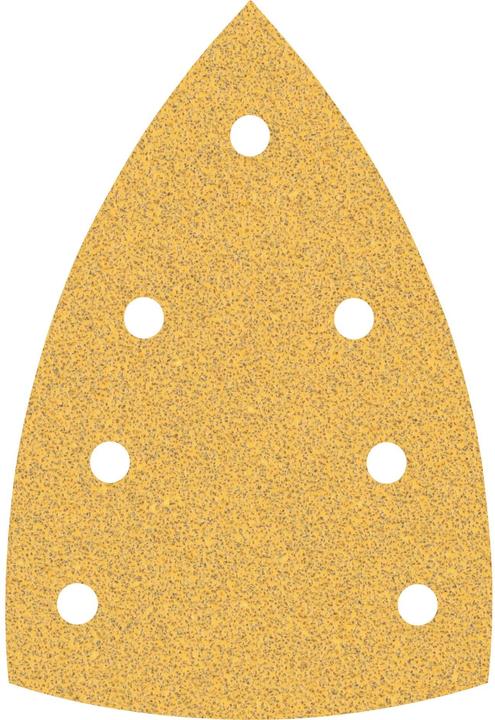 Actual product image Bosch Professional Zubehör Expert C470 Sandpaper with 7 holes for multi-sander, 100 x 150 mm, G 60, 10-pcs. (60)
