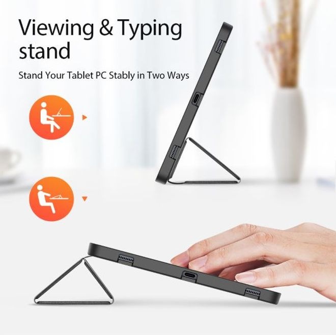 Actual product image Dux Ducis Case Domo Samsung T870 / T875 Tab S7 11 / X700 / X706 Tab S8 black (Galaxy Tab S7, Galaxy Tab S8)