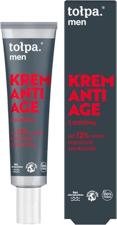 Immagine prodotto Tolpa Crema viso uomo 40 Ml - Anti-età con caffeina (40 ml)