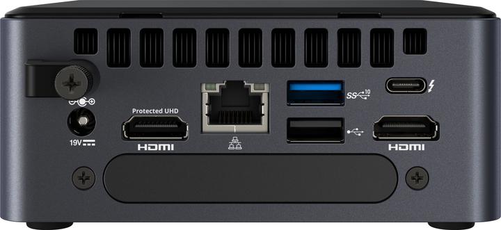 Actual product image Intel NUC Barebone BKNUC8V5PNH Core i5-8365U 2x DDR4-2400 Sodimm max Optane ready vPro (Intel Core i5-8365U)