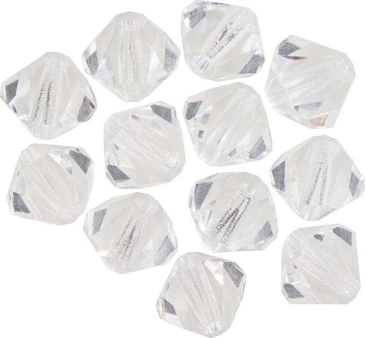 Produktbild Pracht Glasschliffglitzerperlen, 6 mm, 12 Stück